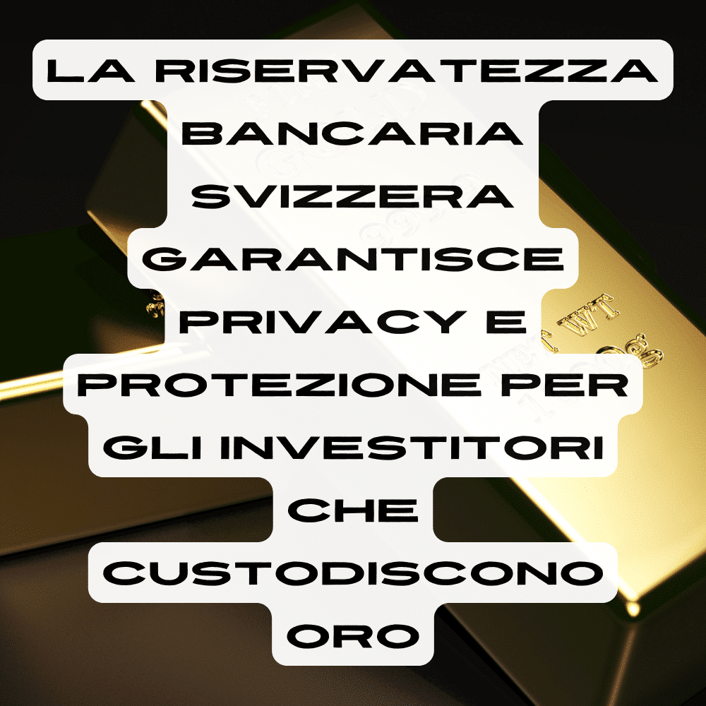 La riservatezza bancaria Svizzera garantisce privacy e protezione